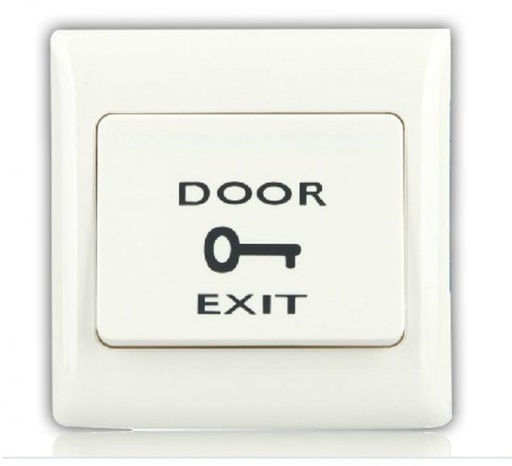 [EX-802] ZKTeco - EX-802 - Boton de Salida - Dimensiones: 86 x 86 x 20 mm
