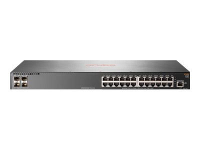 [JL259A] HPE Aruba 2930F 24G 4SFP - Conmutador - L3 - Gestionado - 24 x 10/100/1000 + 4 x Gigabit SFP (enlace ascendente) - montaje en rack
