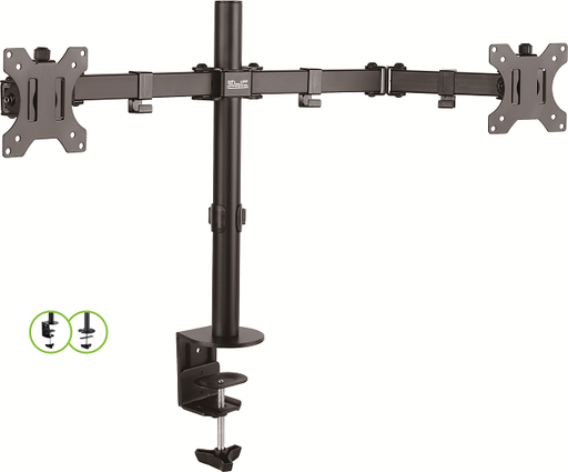 [KPM-310] Klip Xtreme - Monitor mounting kit - Double 13"-32"