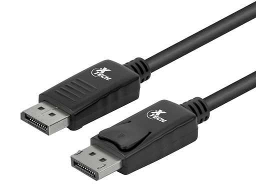 [XTC-354] Xtech - Cable DisplayPort - DisplayPort (M) a DisplayPort (M) - 1.8 m - trabado - negro