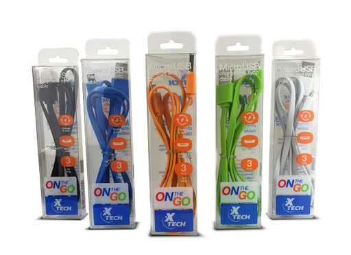 [XTG-211] Xtech - USB cable - 5 pin Micro-USB Type B - 4 pin USB Type A - 1 m - 3ft  Must  sell in 10 package 