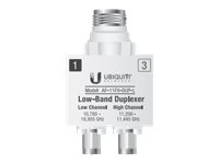 [AF-11FX-DUP-L] Ubiquiti Low Band - Duplexor de antena - conector N (H) a SMA (M)