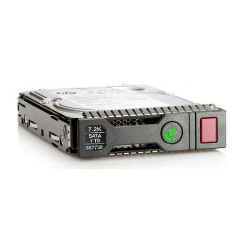 [861691-B21] HPE Midline - Disco duro - 1 TB - hot-swap - 3.5" LFF - SATA 6Gb/s - 7200 rpm - con HPE SmartDrive carrier