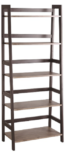 [XTF-BS261] Xtech -  Estante escalonado -  PVC: 5% Acero: 25% Madera: 70% - 5 estantes - color canela