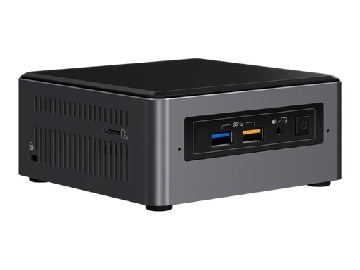 [BOXNUC7I5BNH] Intel Next Unit of Computing Kit NUC7I5BNH - Limitado - miniordenador - 1 x Core i5 7260U / 2.2 GHz - RAM 0 GB - Iris Plus Graphics 640 - GigE - WLAN: 802.11a/b/g/n/ac, Bluetooth 4.2