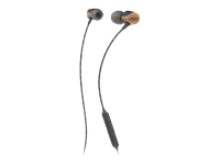 [EM-JE093-SB] House of Marley Uplift 2 - Auriculares internos con micro - en oreja - aislamiento de ruido - negro exclusivo - Sistema operativo IOS