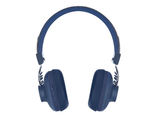 [EM-JH133-DN] House of Marley Positive Vibration 2 Wireless - Auriculares con diadema con micro - en oreja - Bluetooth - inalámbrico - denim