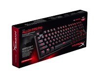 [HX-KB4RD1-US/R2] HyperX - Alloy FPS Pro Mechanical Gaming - Teclado - Cableado - Inglés de EE. UU. - USB - Ergonomic Design - Aluminio - CHERRY MX