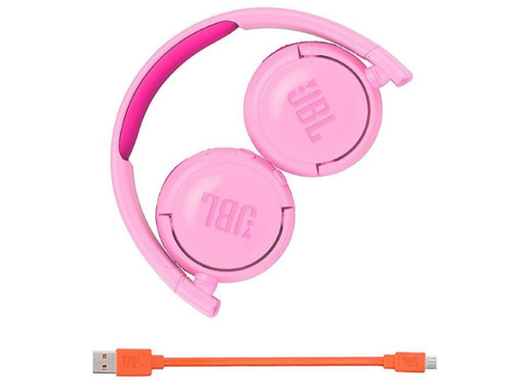 [JBLJR300BTPIK] JBL JR300BT - Auriculares con diadema con micro - en oreja - Bluetooth - inalámbrico - rosa