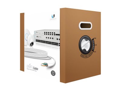 [UC-C6-CMR] Ubiquiti UniFI - Cable al por mayor - 304 m - UTP - CAT 6 - interior, sólido - blanco