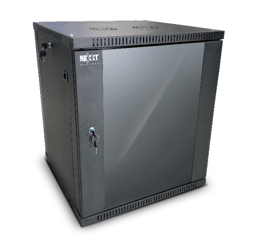 [PCRWESKD18U45FXBK] Nexxt Solutions SKD - Armario - instalable en pared - negro, RAL 9005 - 18U - 19"