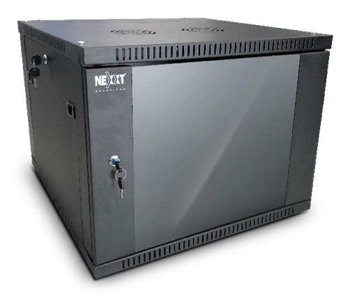 [PCRWESKD09U60FXBK] Nexxt Solutions SKD - Armario - instalable en pared - negro, RAL 9005 - 9U - 19"