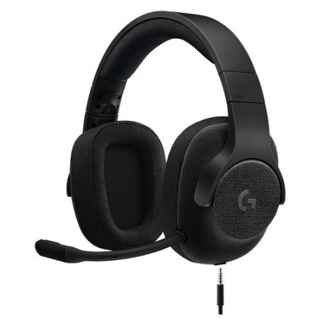 [981-000667] Logitech G433 - Auricular - 7.1 canales - tamaño completo - cableado - negro