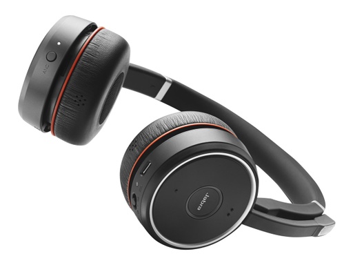 [7599-832-109] Jabra Evolve 75 MS Stereo - Auricular - en oreja - Bluetooth - inalámbrico - cancelación de sonido activo - USB