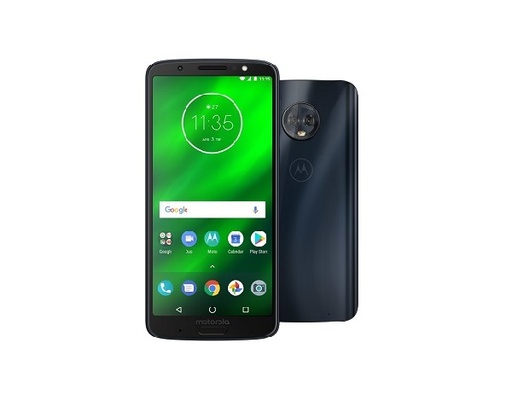 [PAAF0005SV] Motorola Moto G6 - Smartphone - SIM doble - 4G LTE - 32 GB - microSD slot - 5.7" - 2160 x 1080 píxeles (424 ppi) - IPS - RAM 3 GB (cámara frontal de 8 MP) - 2 x cámaras traseras - Android - añil profundo