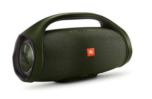 [JBLBOOMBOXGRNAM] JBL Boombox - Altavoz - para uso portátil - inalámbrico - Bluetooth - 60 vatios - 2 vías - forest green