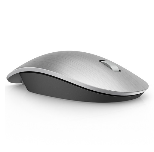 [1AM58AA#ABL] HP 500 - Ratón - diestro y zurdo - óptico - inalámbrico - Bluetooth 3.0 - Pike Silver (plateado) - para HP 15, 17, 24, 27; OMEN GT11; Pavilion 24, 27; Pavilion Gaming 15, TG01; Slim S01