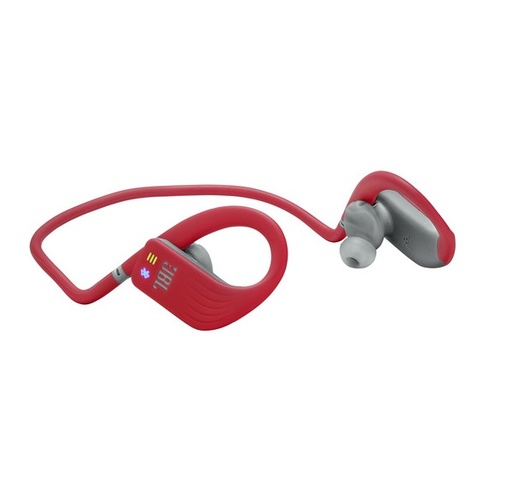 [JBLENDURDIVERED] JBL Endurance Dive - Auriculares internos con micro - en oreja - montaje detrás del cuello - Bluetooth - inalámbrico - rojo