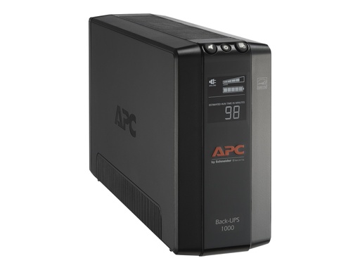 [BX1000M-LM60] APC Back-UPS Pro BX1000M-LM60 - UPS - CA 120 V - 600 vatios - 1000 VA - USB - conectores de salida: 8 - negro