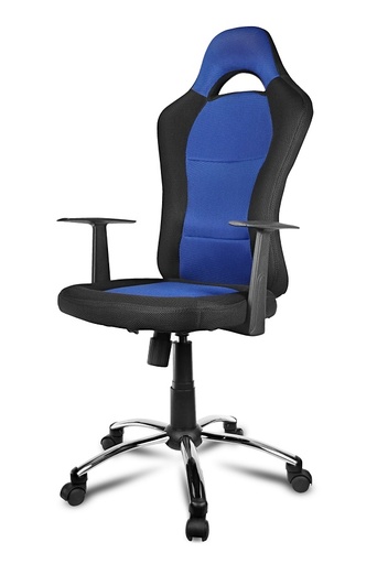 [XTF-EC129] Xtech - Drakon Sport Chair - XTF-EC129 - Gaming - Blue & Black color - Max. weight capacity: 243lb