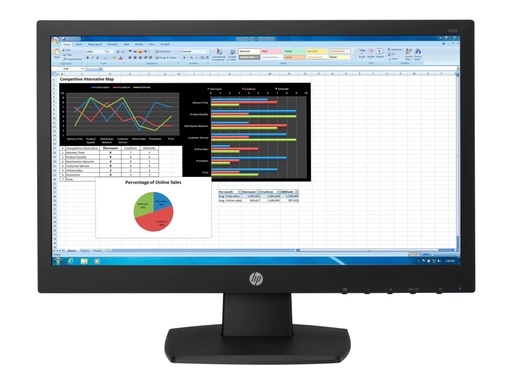 [3ML60AA#ABA] HP N223 - Monitor LED - 21.5" (21.5" visible) - 1920 x 1080 Full HD (1080p) @ 60 Hz - TN - 250 cd/m² - 600:1 - 5 ms - HDMI, VGA - negro