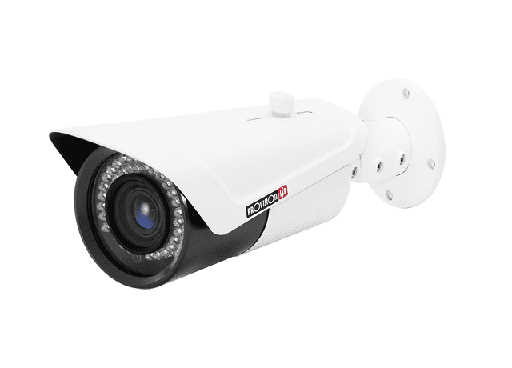 [I4-251IP5VF+] Provision-ISR I4-251IP5VF+ - Cámara  IP POE - Bullet (Bala)  Interior/Exterior - Lente: Vari focal  3.3-10.5mm - Sensor: 1/1.8” CMOS, 5 Mega-Píxel - Distancia en IR 40m - Protección IP 66  - 1 Entrada y 1 Salida de Alarma y Audio - Compresión H.265 (H.264 Compatible) - Conectividad: RJ45 (POE), RS-485, Micro SD (hasta 128GB) - Compatibilidad ONVIF - DC12V/~600mA   /   PoE/~8.5W - Analíticos: Manipulación de Cámara, Cruce de Línea, Área estéril, Objeto Faltante u Objeto Olvidado