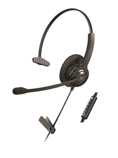 [KCH-901] Klip Xtreme - KCH-901 - Headset - Para Conference - Wired - On-Ear Vol-Mic