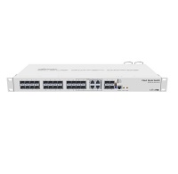[CRS328-4C-20S-4S+RM] MikroTik Cloud Router Switch CRS328-4C-20S-4S+RM - Conmutador - L3 - Gestionado - 20 x SFP + 4 x SFP+ + 4 x SFP combinado - montaje en rack