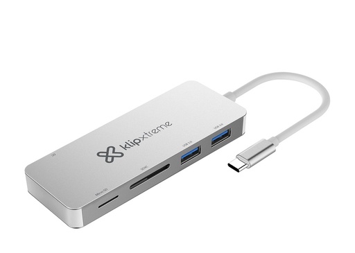 [KCR-500] Klip Xtreme - Card reader - microSD / SD Memory Card - USB 3.0/USB-C