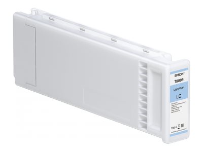 [T800500] Epson T8005 - 700 ml - cián claro - original - cartucho de tinta - para SureColor P10000, P20000, SC-P10000, SC-P20000