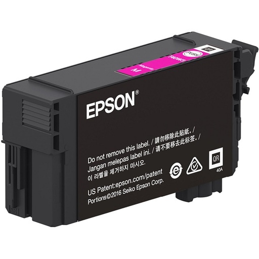 [T40W320] Epson T40W - 50 ml - gran capacidad - magenta - original - blíster con alarmas de RF/acústica - cartucho de tinta - para SureColor T2170, T3170, T3170M, T5170