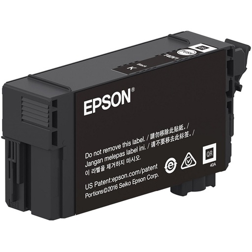 [T40V120] Epson T40V - 50 ml - negro - original - blíster con alarmas de RF/acústica - cartucho de tinta - para SureColor T2170, T3170, T3170M, T5170