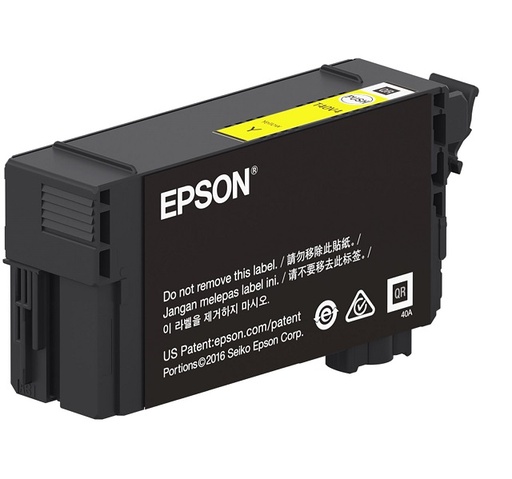 [T40V420] Epson T40V - 26 ml - amarillo - original - blíster con alarmas de RF/acústica - cartucho de tinta - para SureColor T2170, T3170, T3170M, T5170