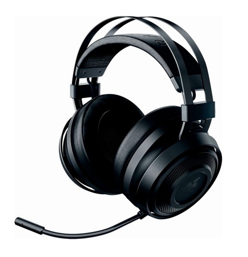 [RZ04-02690100-R3U1] Razer Nari Essential - Auricular - tamaño completo - 2,4 GHz - inalámbrico - aislamiento de ruido - negro