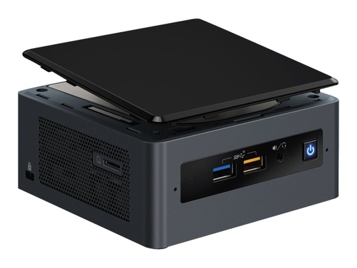 [BOXNUC8I5BEH1] Intel Next Unit of Computing Kit NUC8I5BEH - Limitado - miniordenador - 1 x Core i5 8259U / 2.3 GHz - RAM 0 GB - Iris Plus Graphics 655 - GigE - WLAN: 802.11a/b/g/n/ac, Bluetooth 5.0