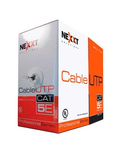 [PCGUCC5ECMCHLA-BL] Nexxt Solutions Infrastructure - Bulk cable - UTP - 305 m RJ-45 - Blue - Cat5e CM Type China