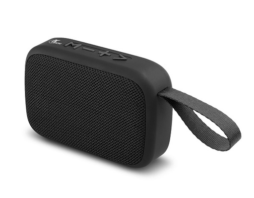 [XTS-610] Xtech XTS-610 - Floyd Altavoces - Negro - Parlante portátil con tecnología inalámbrica y micrófono incorporado, para conversaciones con manos libres - Reproducción de música sin cables hasta 10 metros de distancia de la fuente de audio - La batería recargable integrada provee varias horas de reproducción con una sola carga - El botón multifuncional permite alternar entre permite alternar entre los modos de reproducción o pausa y de recepción o finalización de llamadas telefónicas