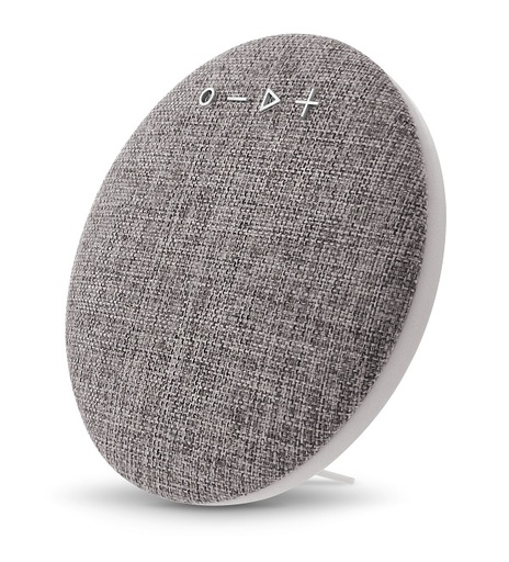 [XTS-620] Xtech XTS-620 - Zeppelin Speakers - Gris - Parlante portátil con tecnología inalámbrica y micrófono incorporado, para conversaciones con manos libres - Reproducción de música sin cables hasta 10 metros de distancia de la fuente de audio - La batería recargable incorporada provee largas horas de reproducción con una sola carga  - El botón multifuncional permite alternar entre el modo de reproducción o pausa y el de contestar o terminar una llamada