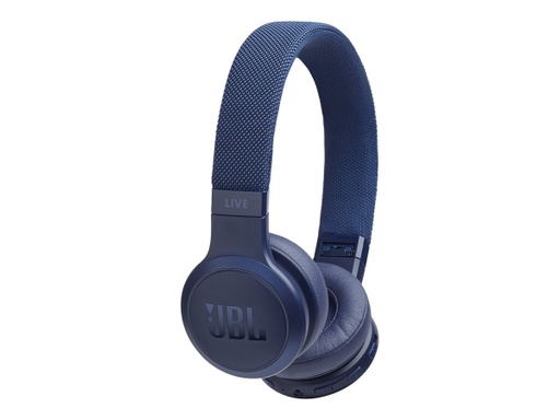 [JBLLIVE400BTBLU] JBL LIVE 400BT - Auriculares con diadema con micro - en oreja - Bluetooth - inalámbrico - azul