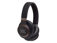 [JBLLIVE650BTNCBLK] JBL LIVE 650BTNC - Auriculares con diadema con micro - tamaño completo - Bluetooth - inalámbrico - cancelación de sonido activo - conector de 3,5 mm - negro