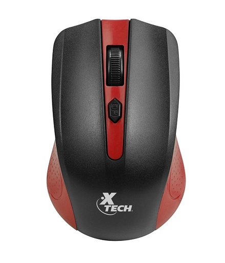 [XTM-310RD] Xtech - Mouse - 2.4 GHz - Wireless - Red-1600dpiXTM-310RD