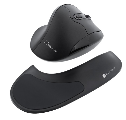 [KMW-750] Klip Xtreme - Mouse - 2.4 GHz - Wireless - Black - Resting Pad Business