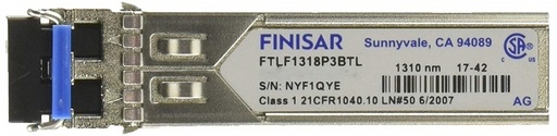 [Q8N52A] HPE Aruba - Módulo de transceptor SFP (mini-GBIC) - GigE - 1000Base-LX - LC - 1310 nm - para HPE Aruba AP-318, AP-374, AP-375, AP-375EX, AP-377, AP-377EX