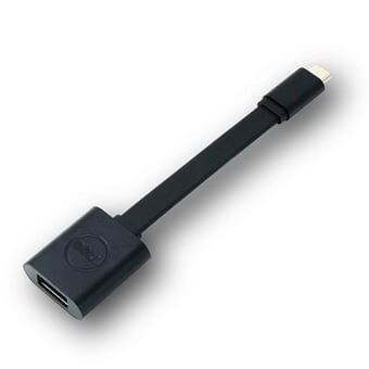[470-ABNE] Dell - USB cable - USB-C (M) to USB Type A (F) - USB 3.1 - 13.1 cm - black - for Alienware 17 R3