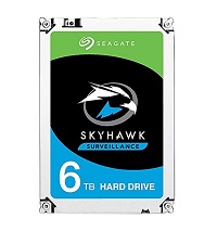 [ST6000VX001] Seagate SkyHawk Surveillance HDD ST6000VX001 - Disco duro - 6 TB - interno - 3.5" - SATA 6Gb/s - búfer: 256 MB