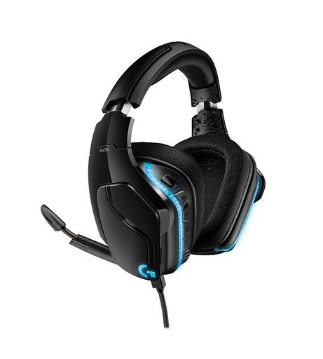 [981-000748] Logitech G635 - Auricular - 7.1 canales - tamaño completo - cableado - USB, conector de 3,5 mm
