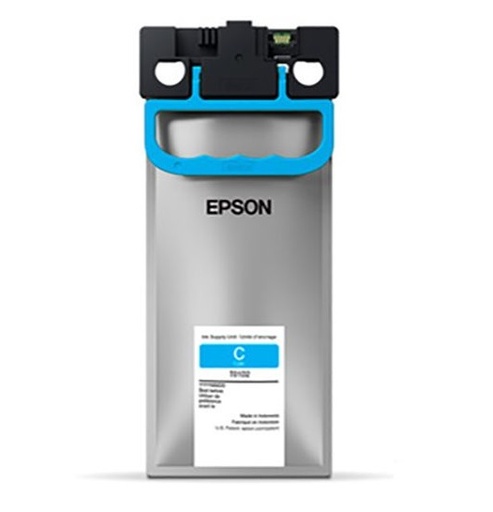 [T01D220] Epson T01D - Gran capacidad - cián - original - paquete de tinta - para WorkForce Pro WF-C529RDTW, WF-C529RDW, WF-C579RD2TWF, WF-C579RDTWF