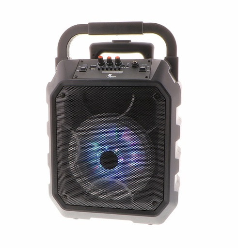 [XTS-710] Xtech XTS-710 - Reverly Sistema de altavoces - Negro - Poderoso parlante con iluminación LED integrada para una experiencia de sonido divertida - Reproduce música en forma inalámbrica desde cualquier dispositivo compatible con Bluetooth, como teléfonos inteligentes, tabletas, computadoras, ¡y más! - Reproducción de archivos de audio directamente desde una unidad de memoria USB o una tarjeta de memoria de marca microSD para mayor versatilidad 