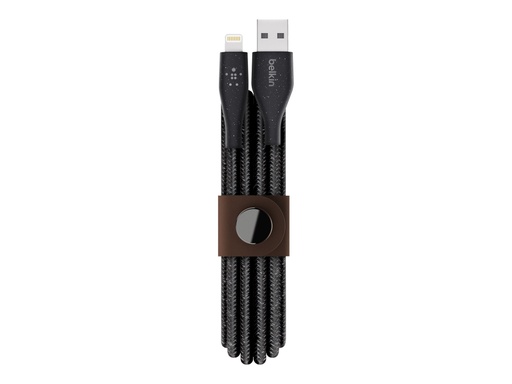 [F8J236bt10-BLK] Belkin DuraTek Plus - Cable Lightning - USB (M) a Lightning (M) - 3.05 m - negro