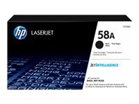[CF258A] HP 58A - Negro - original - LaserJet - cartucho de tóner (CF258A) - para LaserJet Pro M304a, M404dn, M404dw, M404n, MFP M428dw, MFP M428fdn, MFP M428fdw